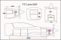 Skywing - Laser 260 - 74"
